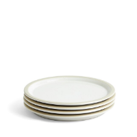 ROYAL DOULTON URBAN DINING PLATE/LID 16.5CM/6.5IN WHITE SET OF 4