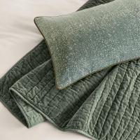 BEDECK AURA CUSHION 70*40CM NETTLE GREEN