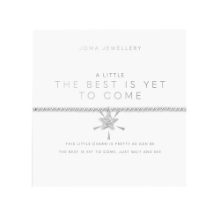 JOMA A LITTLE THE BEST IS YET TO COME - SILVER BRACELET