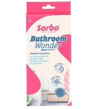SORBO BATHROOM WONDER 33x34CM 2PC