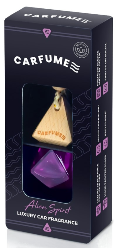 CARFUME LUXURY CAR FRAGRANCE - PURPLE ORGINAL EDITION -  ALIEN SPIRIT