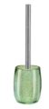 KLEINE WOLKE MERCURY GLASS EVERGREEN TOILET BRUSH HOLDER