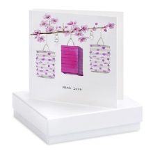 CRUMBLE & CORE LANTERNS WITH LOVE EARRING CARD