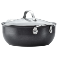 ANOLON X SEARTECH NON-STICK CASSEROLE PAN WITH LID 24CM/3.8L