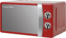 RUSSELL HOBBS 17 LITRE 700W MICROWAVE RED