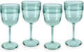 COAST & COUNTRY FRESCO PLASTIC WINE GLASS SET