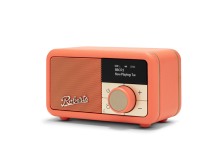 ROBERTS REVIVAL RADIO POP ORANGE WITH ALARM