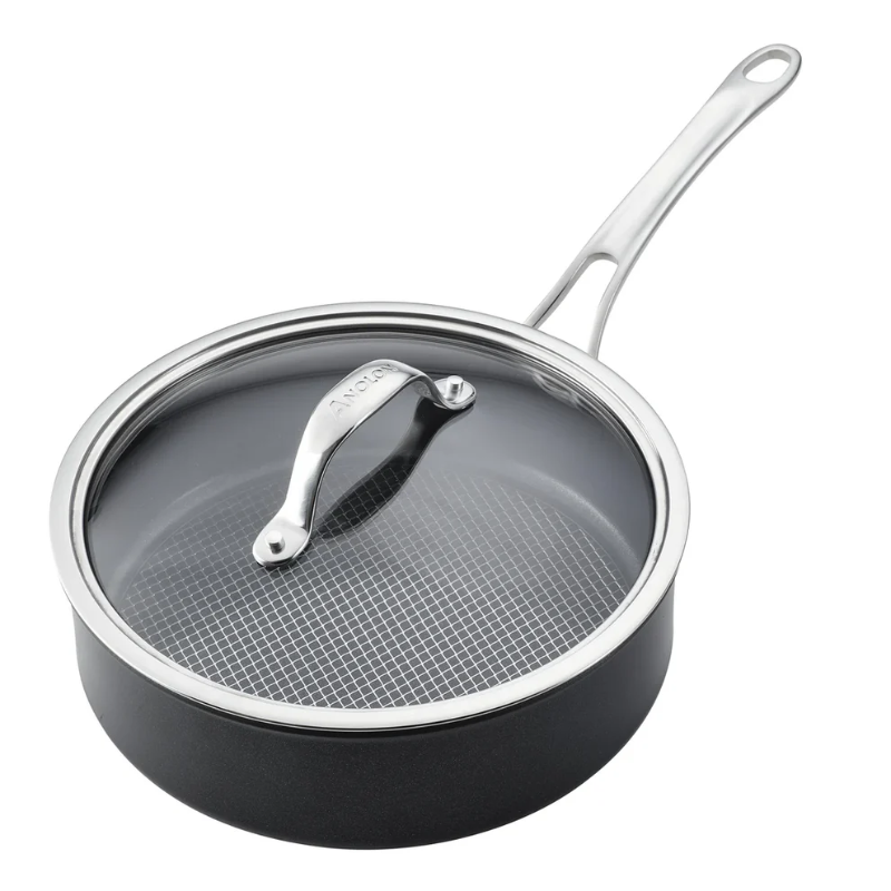 ANOLON X SEARTECH NON-STICK SAUTE PAN WITH LID 24CM/3.3L