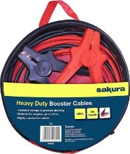 HEAVY DUTY BOOSTER CABLES