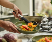 JOSEPH JOSEPH ELEVATE™ STAINLESS-STEEL SILICONE SOLID SPOON