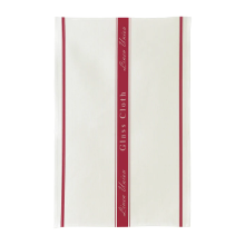 ULSTER WEAVERS LINEN UNION RED GLASS CLOTH