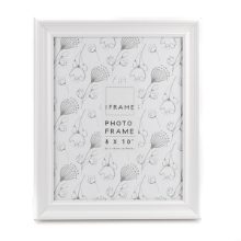 IMPRESSIONS IFRAME WHITE THICK WOOD PHOTO FRAME 8*10"