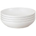 COTTON WHITE SET OF 4 PASTA BOWL