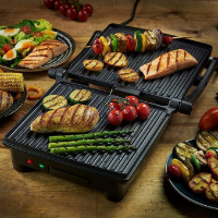 GEORGE FOREMAN FLEXE GRILL, 180 GRILL & GRIDDLE