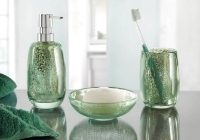 KLEINE WOLKE MERCURY GLASS EVERGREEN SOAP DISPENSER