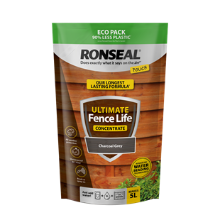 RONSEAL ULTIMATE FENCE LIFE CONCENTRATE MEDIUM OAK 950ML