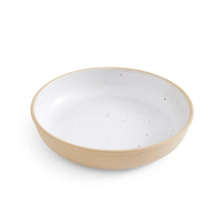 PORTMEIRION MINERALS LOW BOWL-MOONSTONE