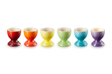 LE CREUSET RAINBOW SET 6 EGG CUPS