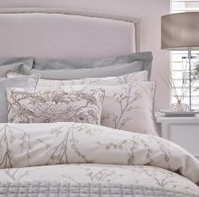 LAURA ASHLEY PUSSY WILLOW BEDDING - DOVE