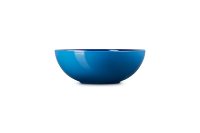 LE CREUSET AZURE BLUE SERVING BOWL 24CM