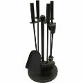 CASTLE LIVING CUBE 5 PIECE COMPANION SET BLACK 23.5IN/60CM