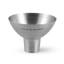 COLE & MASON STAINLESS STEEL FUNNEL CLIP STRIP