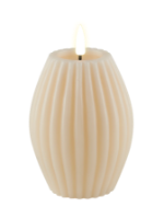 DELUXE HOMEART STRIPE LED CANDLE