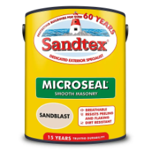 SANDTEX MASONRY PAINT SMOOTH MICROSEAL - SANDBLAST