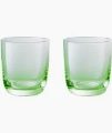 CASUAL GREEN SMALL TUMBLER SET OF 2