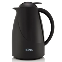 THERMOS GLASS LINED CARAFE 1.0L BLACK