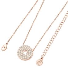 TIPPERARY STAR CUT-OUT ROSE GOLD ROUND PAVE PENDANT