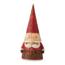 NAUGHTY NICE TWO SIDED GNOME