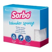 SORBO WONDER SPONGE 4PK