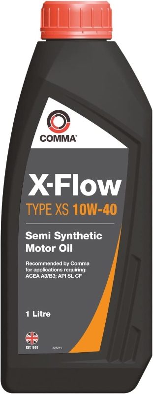 COMMA X-FLOW XS 10W-40 SEMI SYN 1L