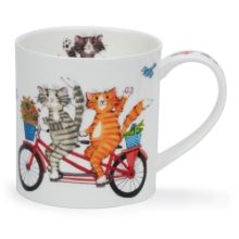 DUNOON ORKNEY HAPPY DAYS CAT MUG