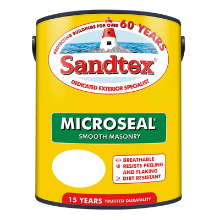 SANDTEX MASONRY PAINT SMOOTH MICROSEAL - PEBBLE BEACH
