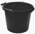 RODO 3 GAL PLASTIC BUCKET BLACK