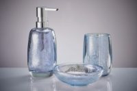 KLEINE WOLKE MERCURY GLASS MARE SOAP DISPENSER