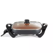 TOWER CERASURE+ COPPER ELECTRIC FRYING PAN