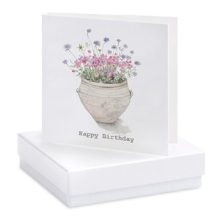 CRUMBLE & CORE EARRING CARD LUCY'S POT