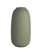 STOREFACTORY ABY XL-XL GREEN CERAMIC VASE