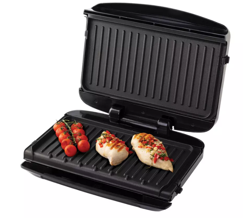 GEORGE FOREMAN 5 PORTION GRILL REMOVABLE PLATES