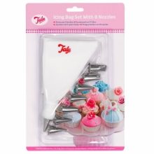 TALA ICING BAG SET WITH 8 NOZZLES
