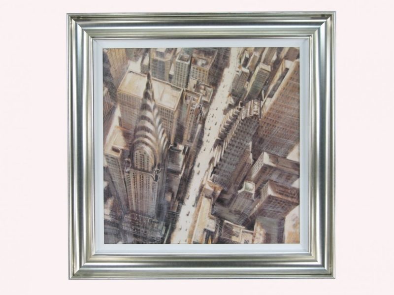 MARSHALL ARTS - AERIAL VIEW OF CHRYSLER BUILDING