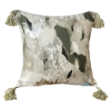 MALINI VISION OLIVE CUSHION