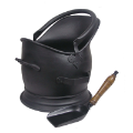 CASTLE LIVING COAL BUCKET & SHOVEL