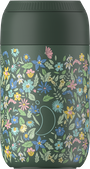 CHILLY'S S2 340ML COFFEE CUP LIBERTY SUMMER SPRINGS PINE GREEN