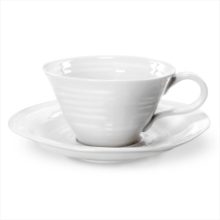 CPW76807-X Cup & Saucer White