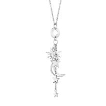 NEWBRIDGE SILVER PLATED NECKLACE WITH CHARMS