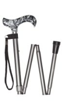 CHARLES BUYERS SILVER WALKING STICK